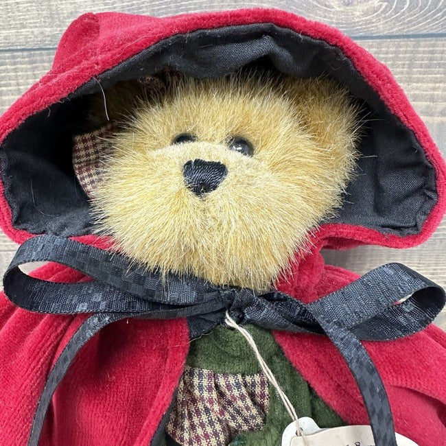 Boyds Bear Plush  Bailey Red Riding Hood  9199-15 image 1
