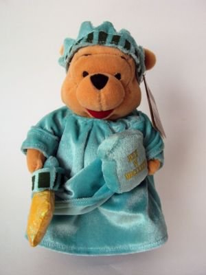 Disney Bean Bag Mini New York City Statue of Liberty Pooh 8 image 0