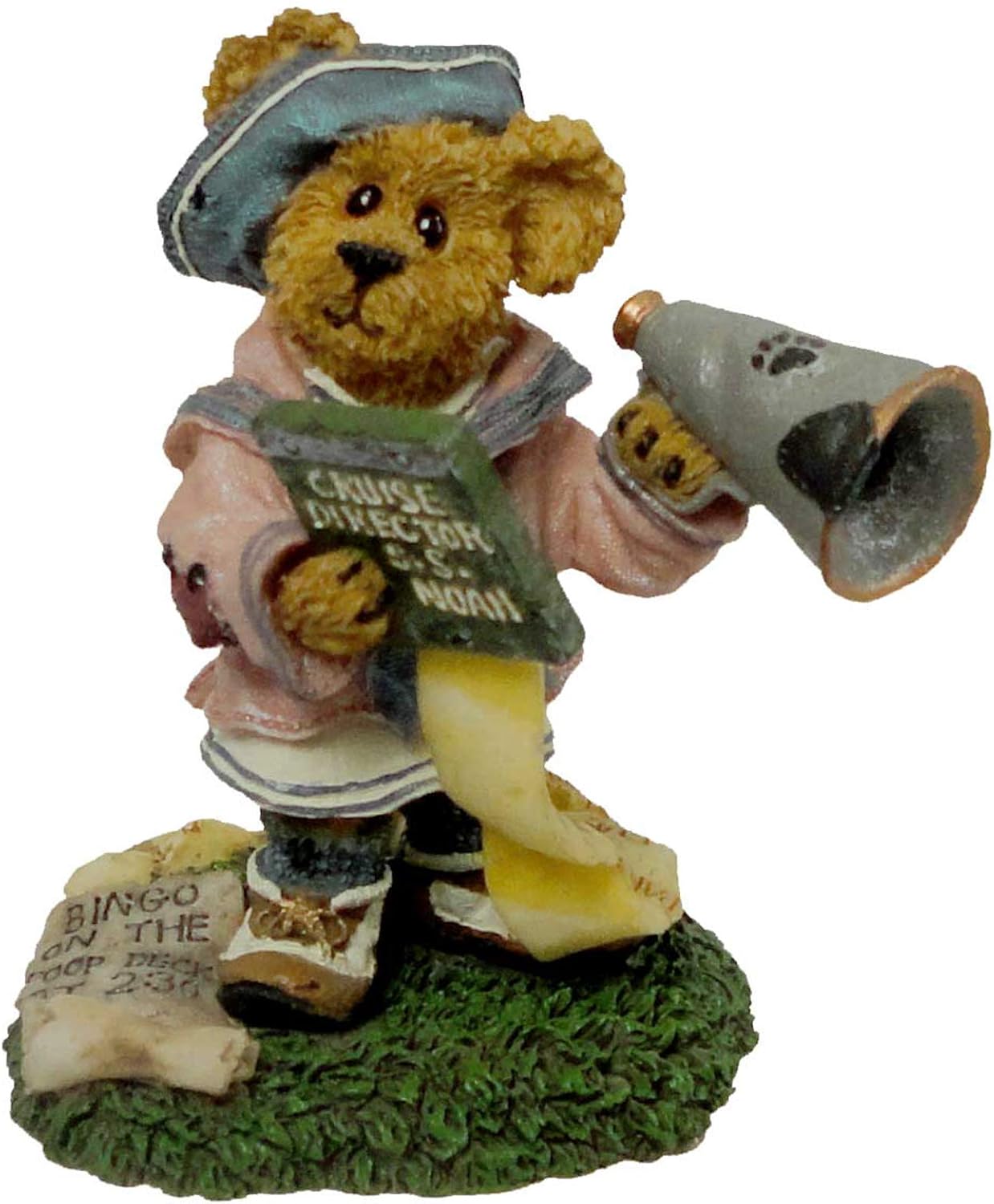 Boyds Bear Resin Noah Col Jilli As Noahs Daughter In Law Noahs Ark Series 3" image 0