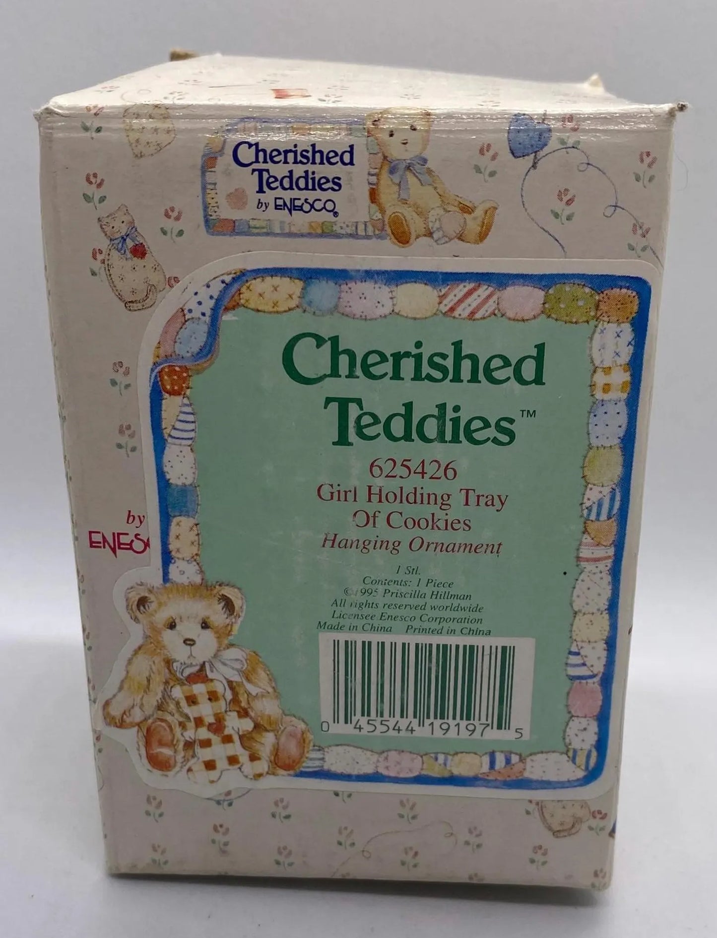 Cherished Teddies Girl Holding Tray Of Cookies #625426 image 3