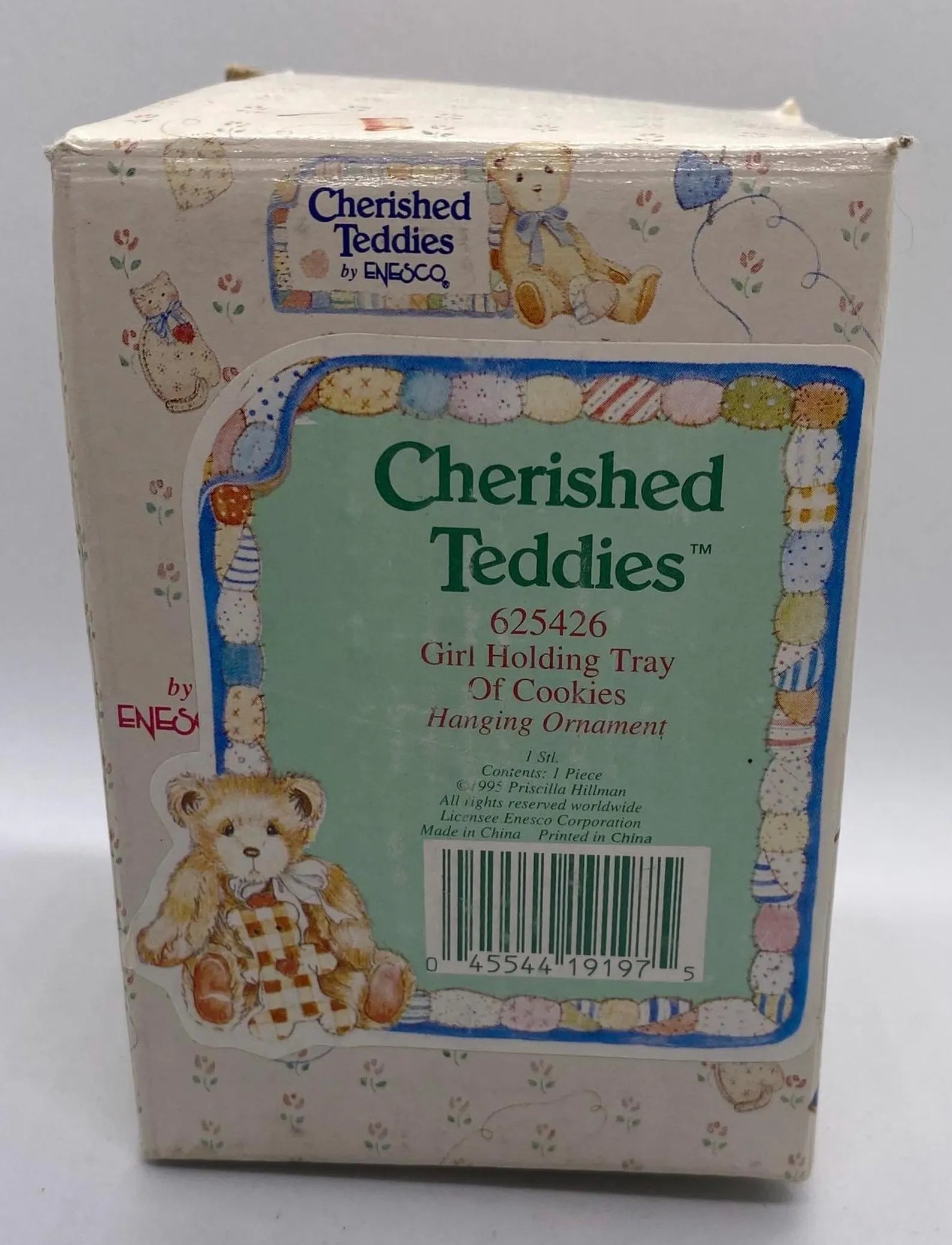 Cherished Teddies Girl Holding Tray Of Cookies #625426 image 3