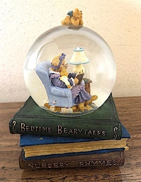 Boyds Waterglobe Bearstone Nanny & Tristan 270621 image 6