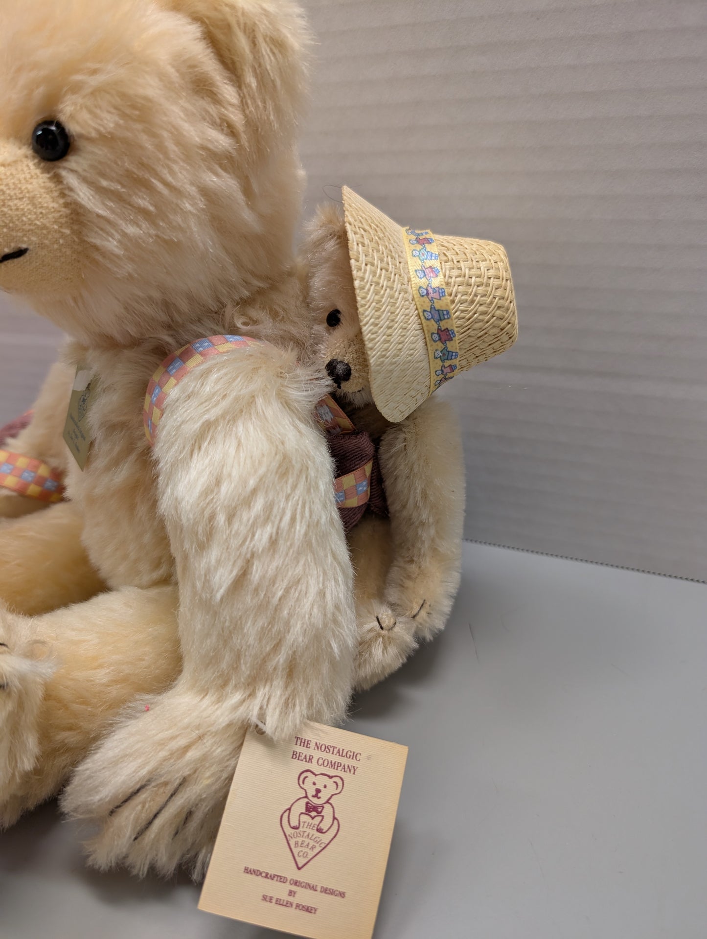 Artist Nostalgic Bear Vacation Bear 12 Backpack Bear by Sue& Randall Foskey image 1