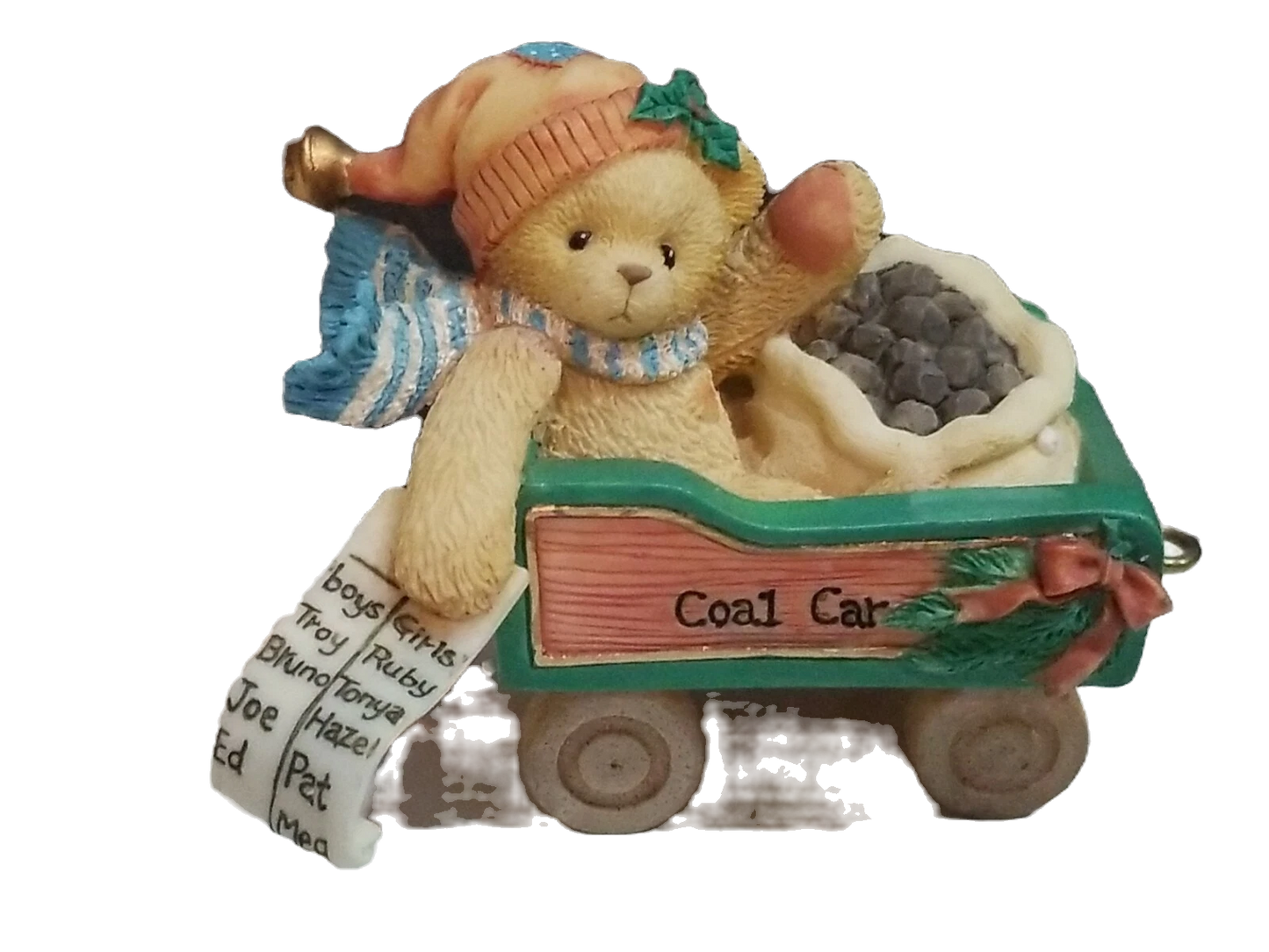Cherished Teddies Train Coal Car Colin 219088 image 6