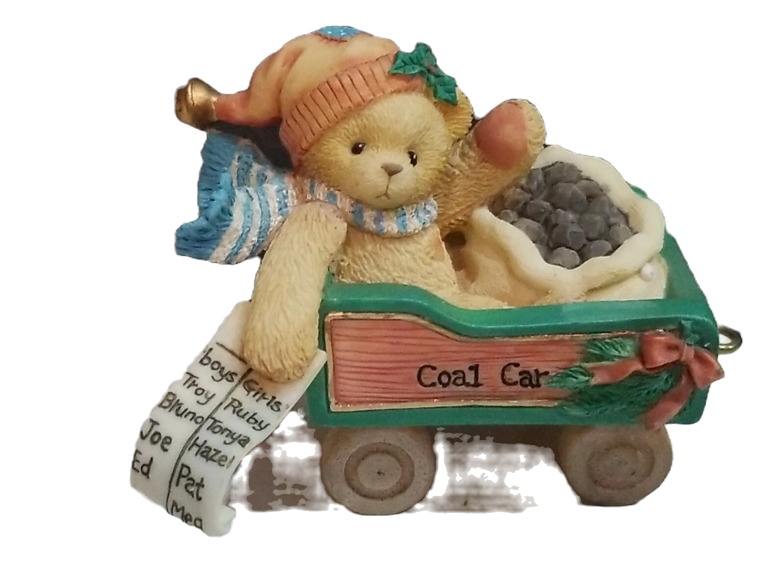 Cherished Teddies Train Coal Car Colin 219088 image 6