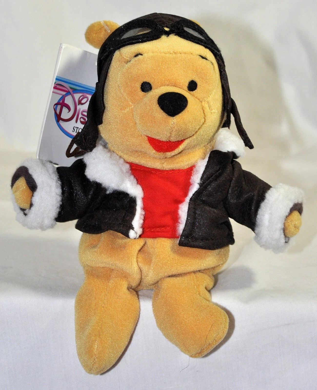 Disney Store Pilot Winnie the Pooh Mini Bean Bag 8" image 3