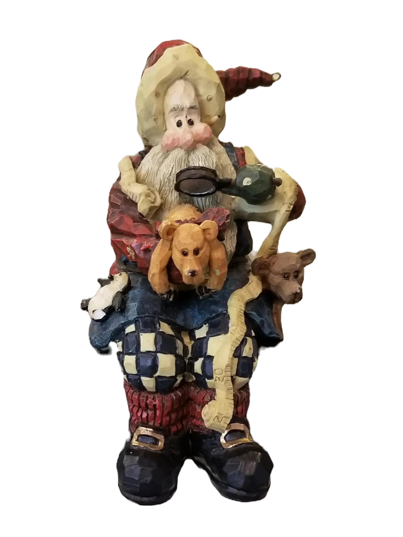 Boyds Carvers Choice Santa Jr...And The Final Inspection #370103 image 5