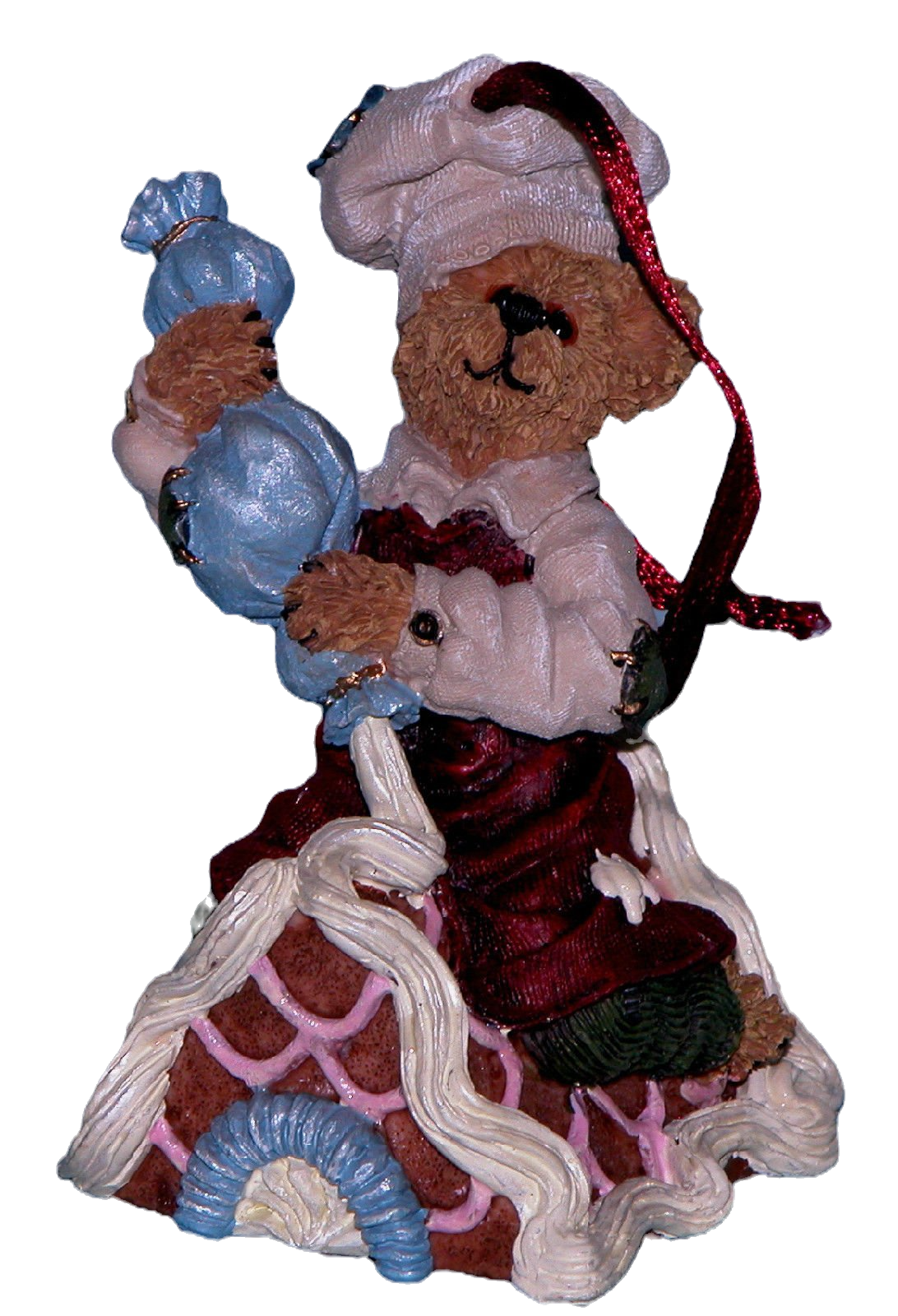 Boyds Bear Resin Simon  Icing Touches 25746 image 1