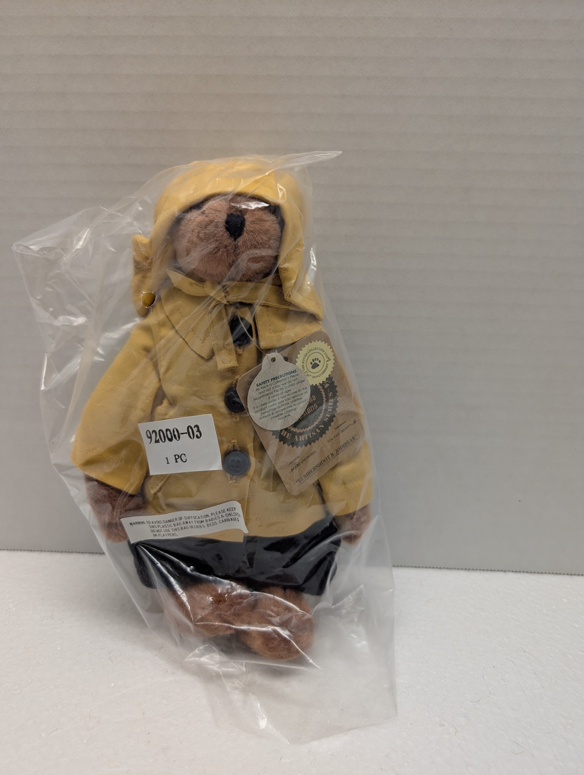 Boyds Bear Plush  Bumbershoot B Jodibear  92000-03 image 7