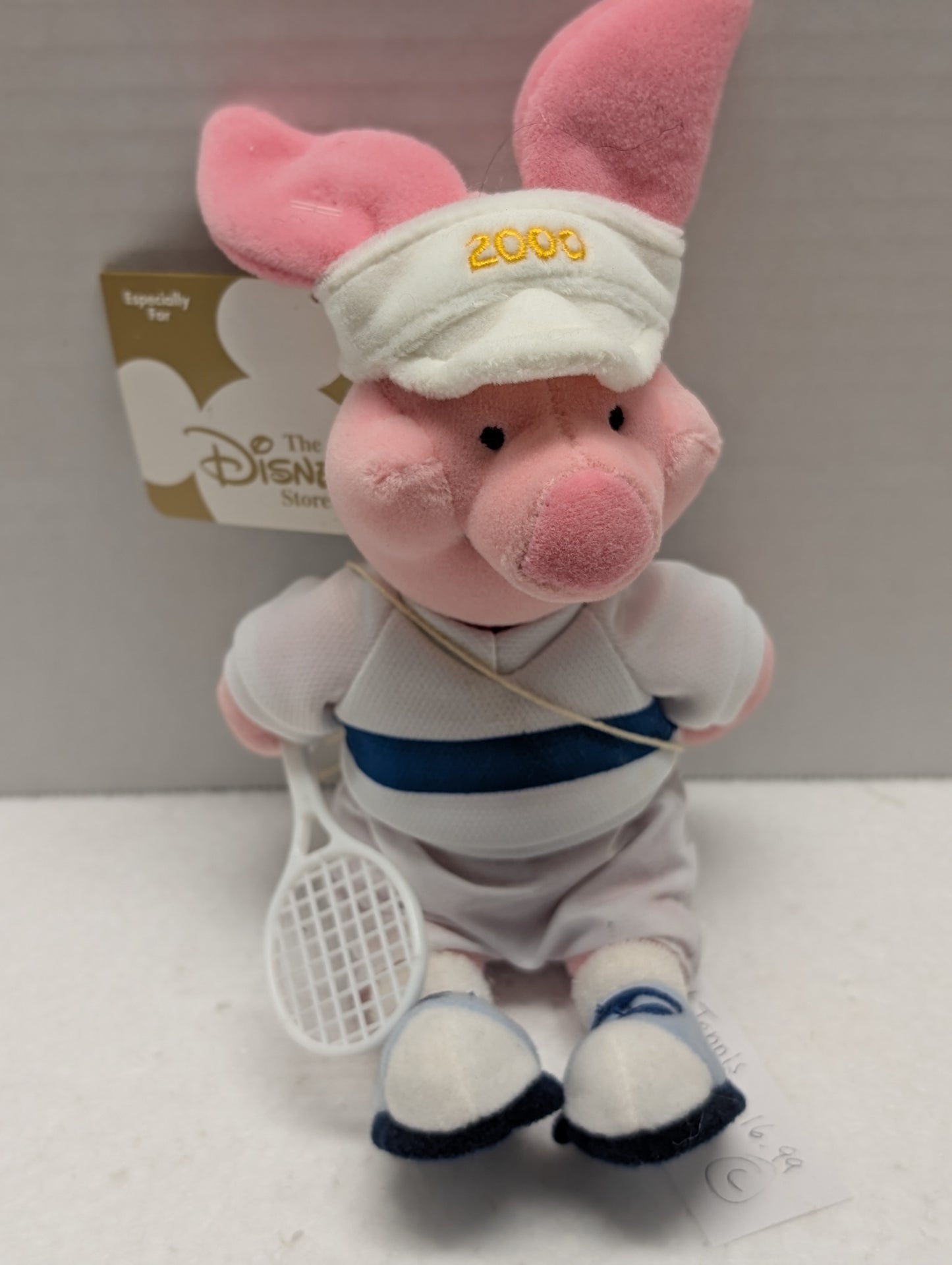 Disney Bean Bag Piglet 8" Tennis image 0
