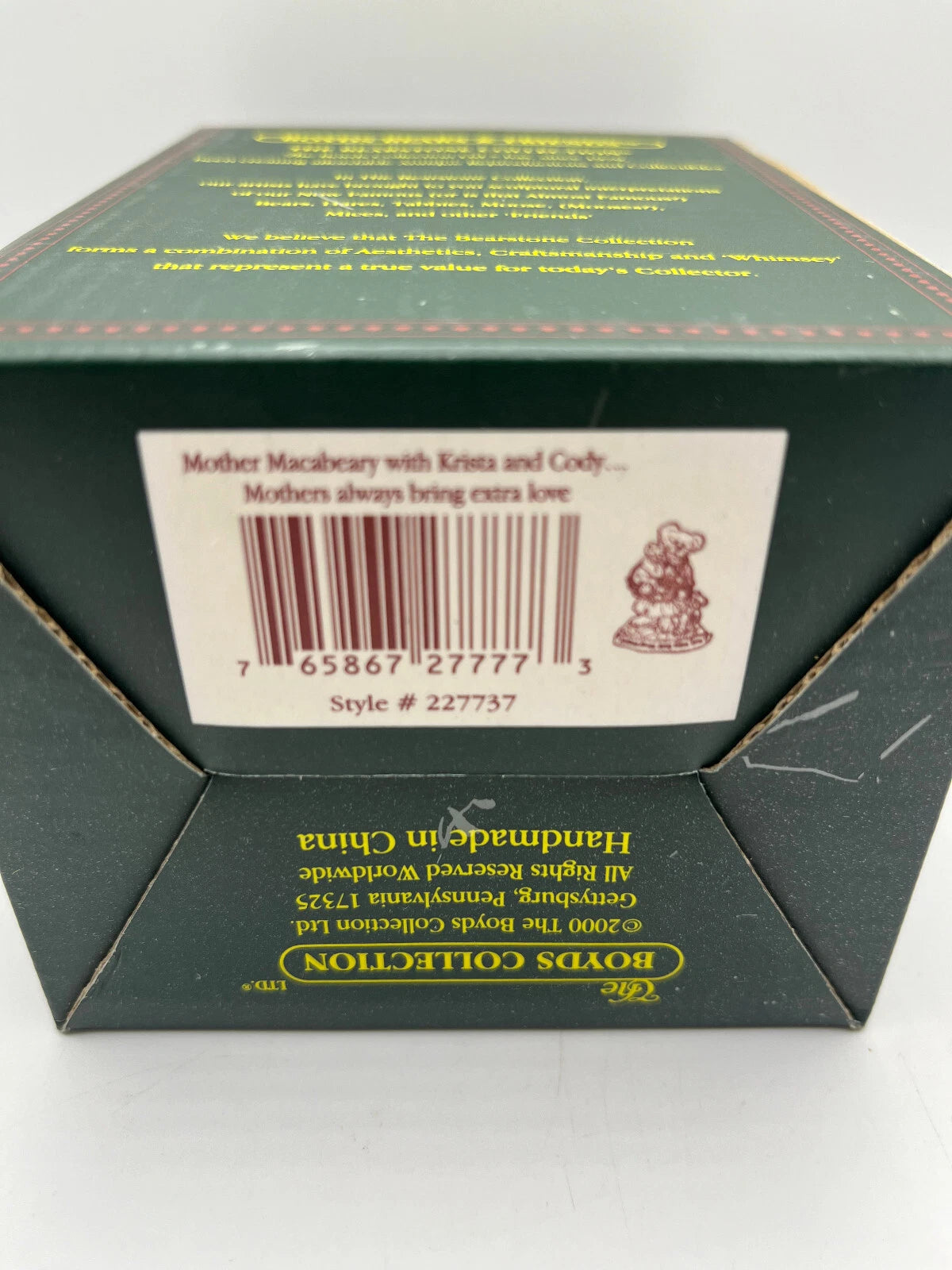 Boyds Bear Resin Mother Macabeary w.Krista & Cody  227737 image 4