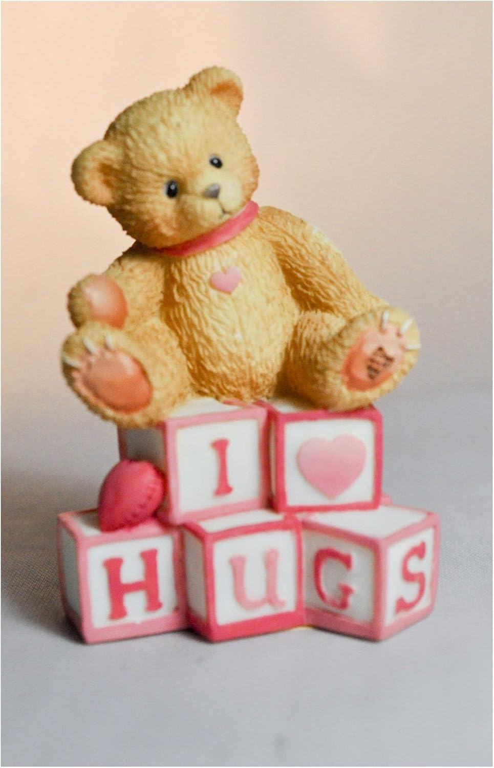 Cherished Teddies I Love Hugs Bear with Love Letters 902969 image 1