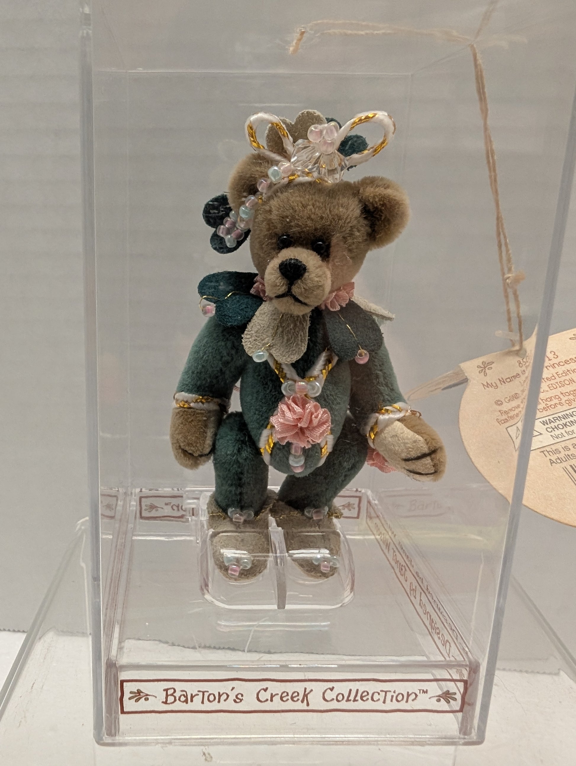 Gund Barton's Creek  Mini Princess Jade Bear by Janet Wilson 85013 image 5