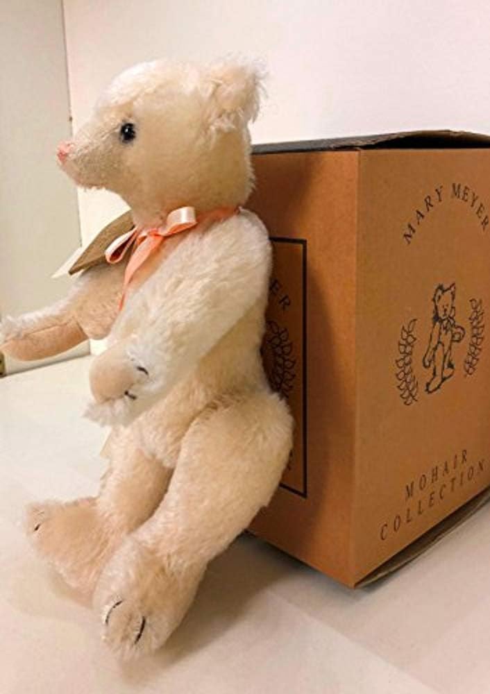 Mary Meyers 10 Elizabeth White Mohair Bear #82000 image 2