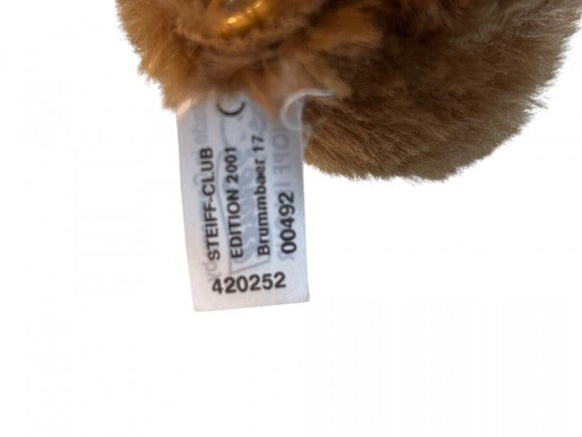 Steiff Club Growling Bear 1934 2001 Dk Brown 17cm 420252 image 3