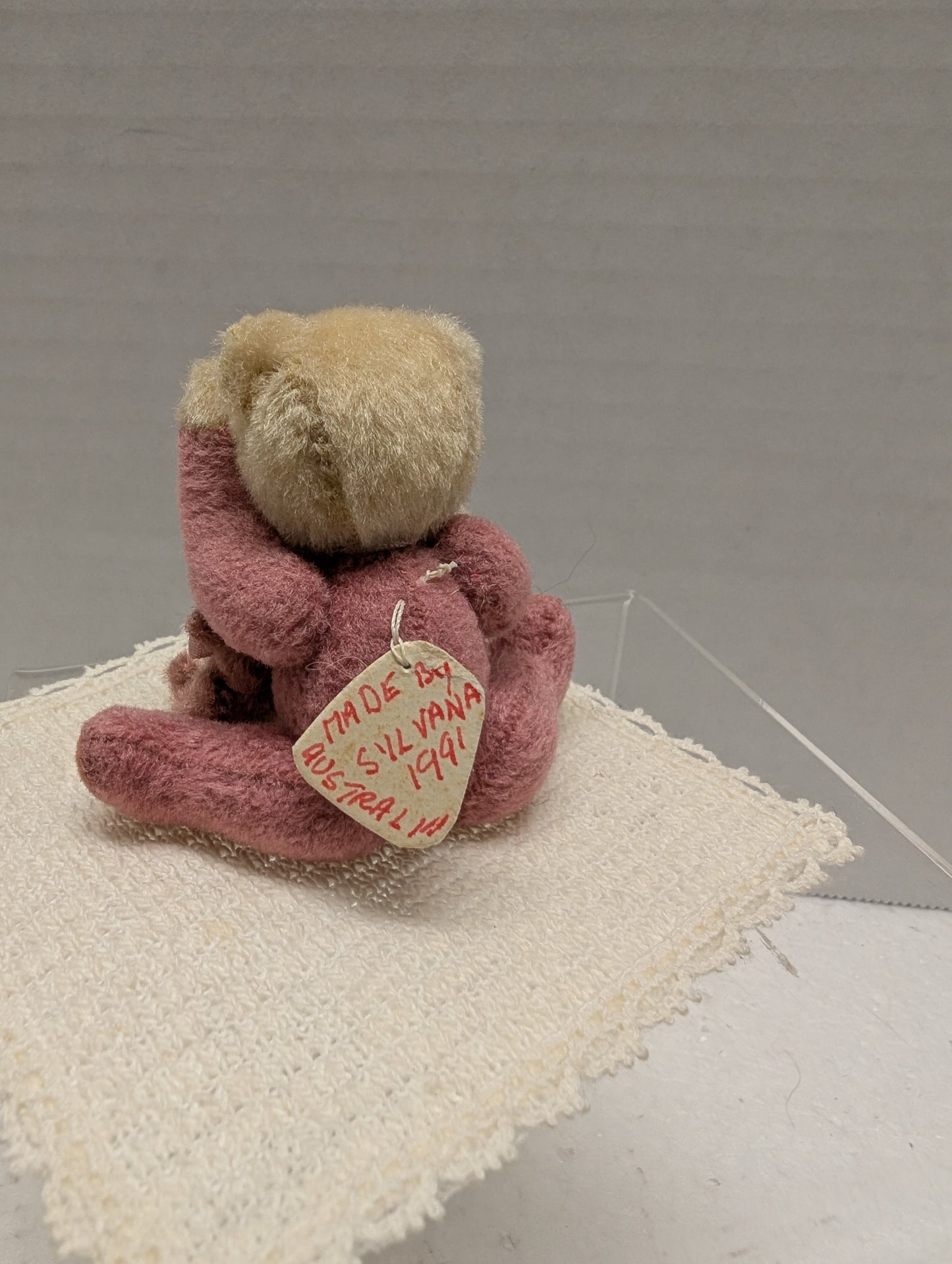 Baby Bear in Pink with little bear by Sylvania of Australia image 3