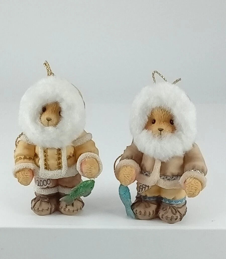 Cherished Teddies Eskimos With Fish 534161 image 0