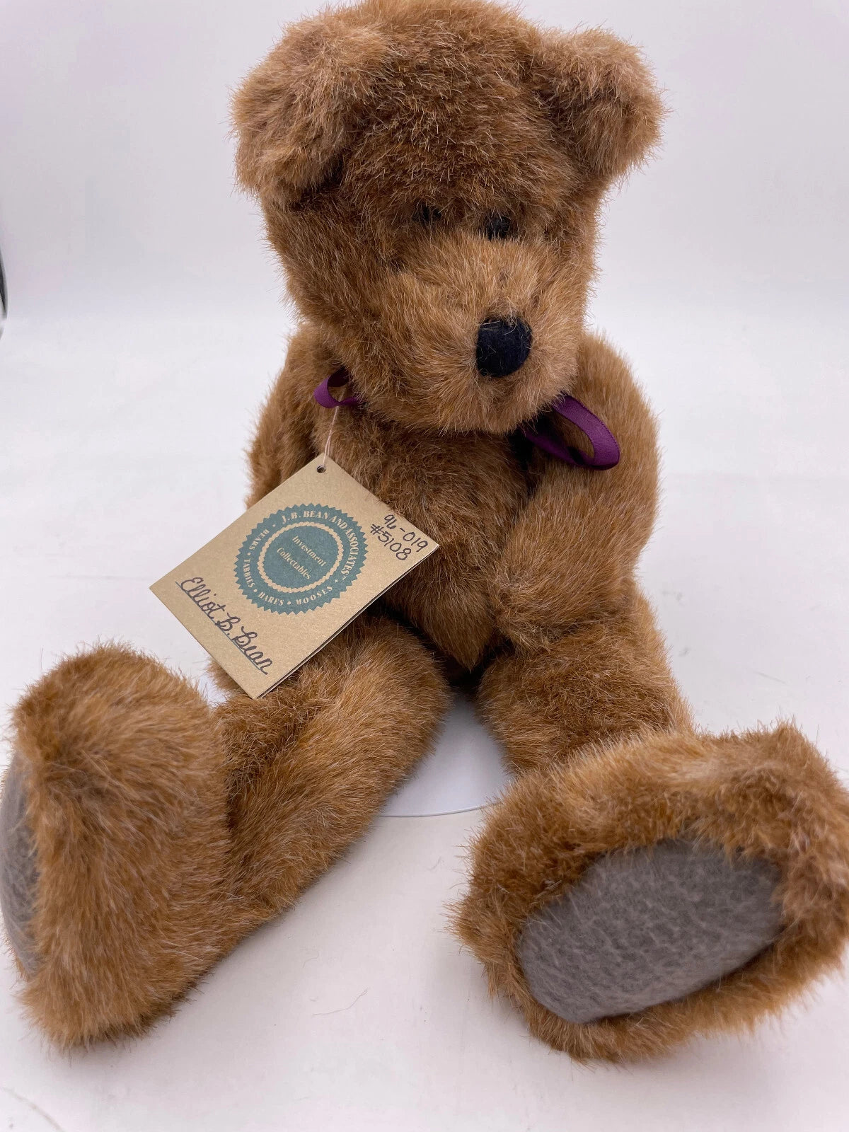 Boyds Bear Plush  Elliott  5108 image 0