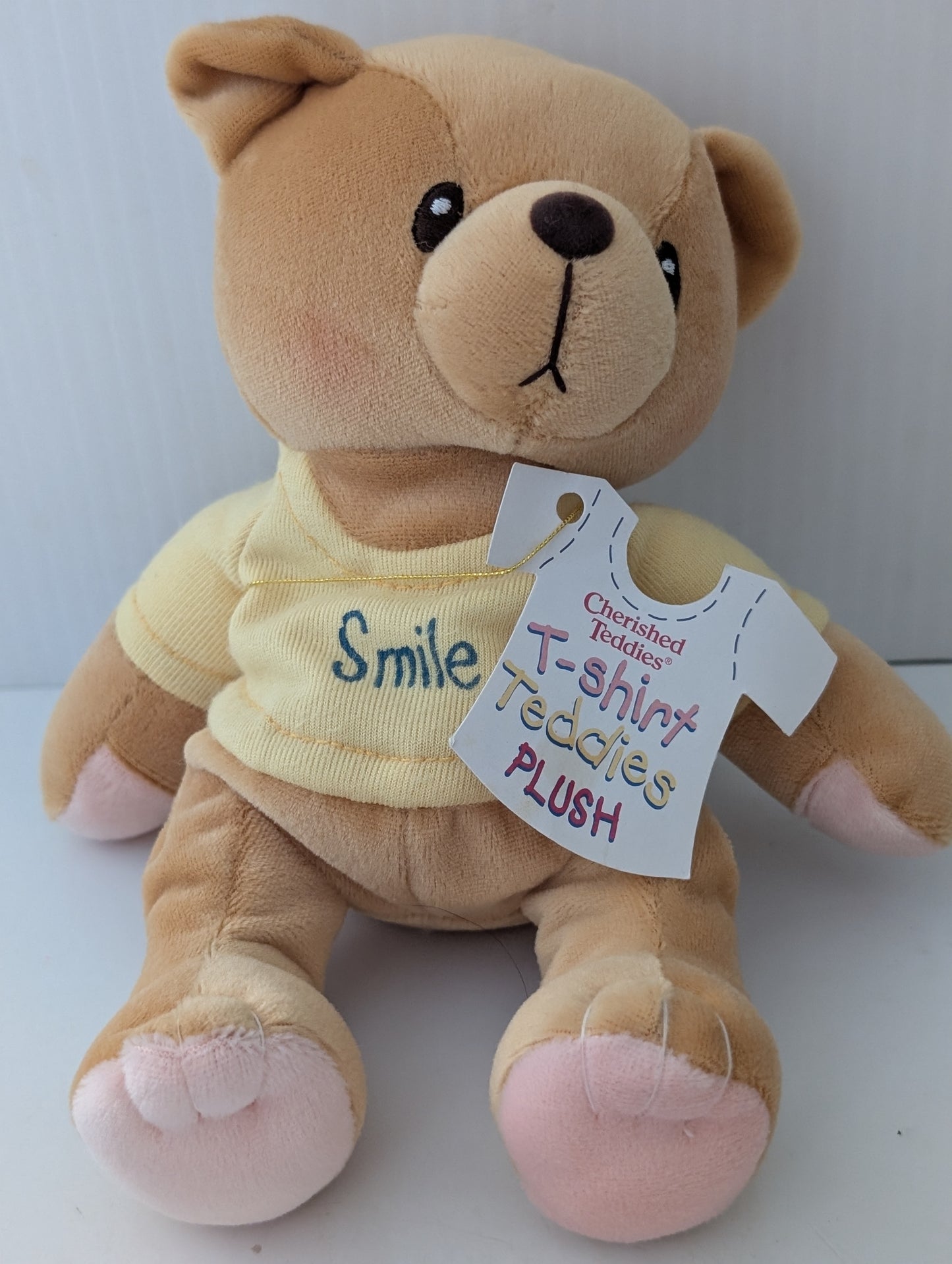 Cherished Teddies Bear Smile Yellow Tshirt 505382 image 0