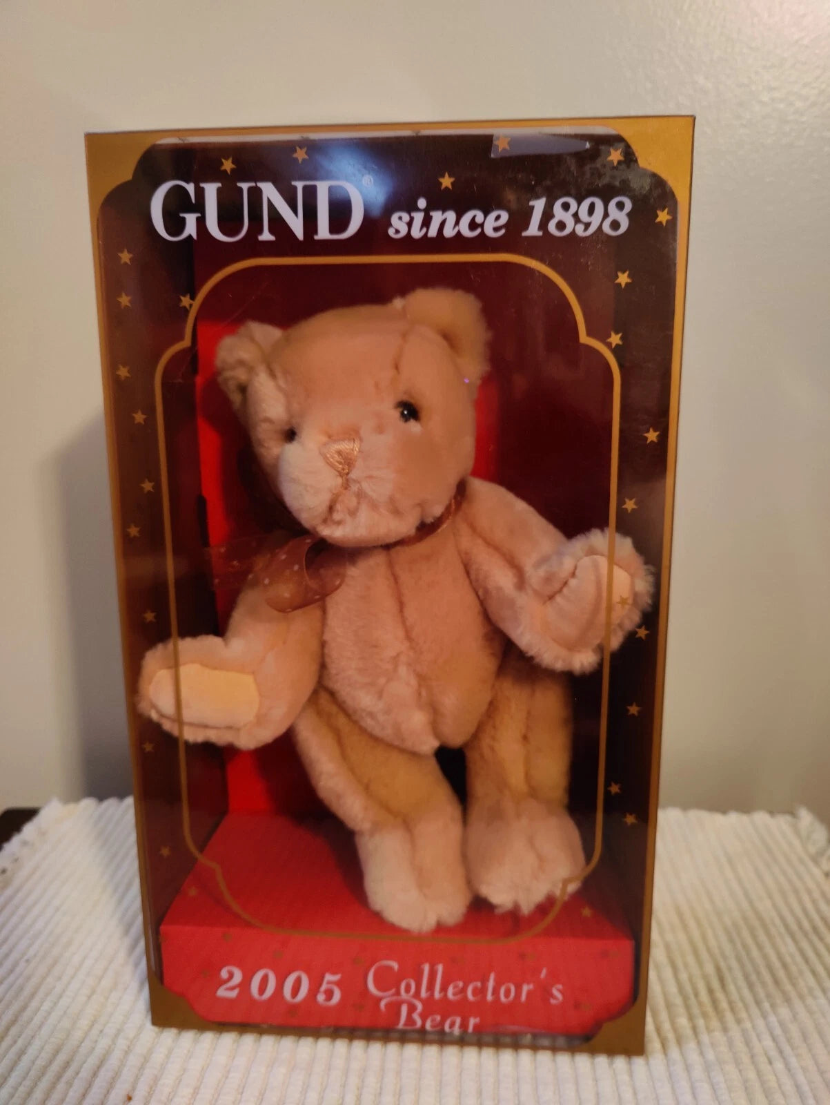 Gund GUNDY Boxed Bear 2005 Collector's Bear image 4