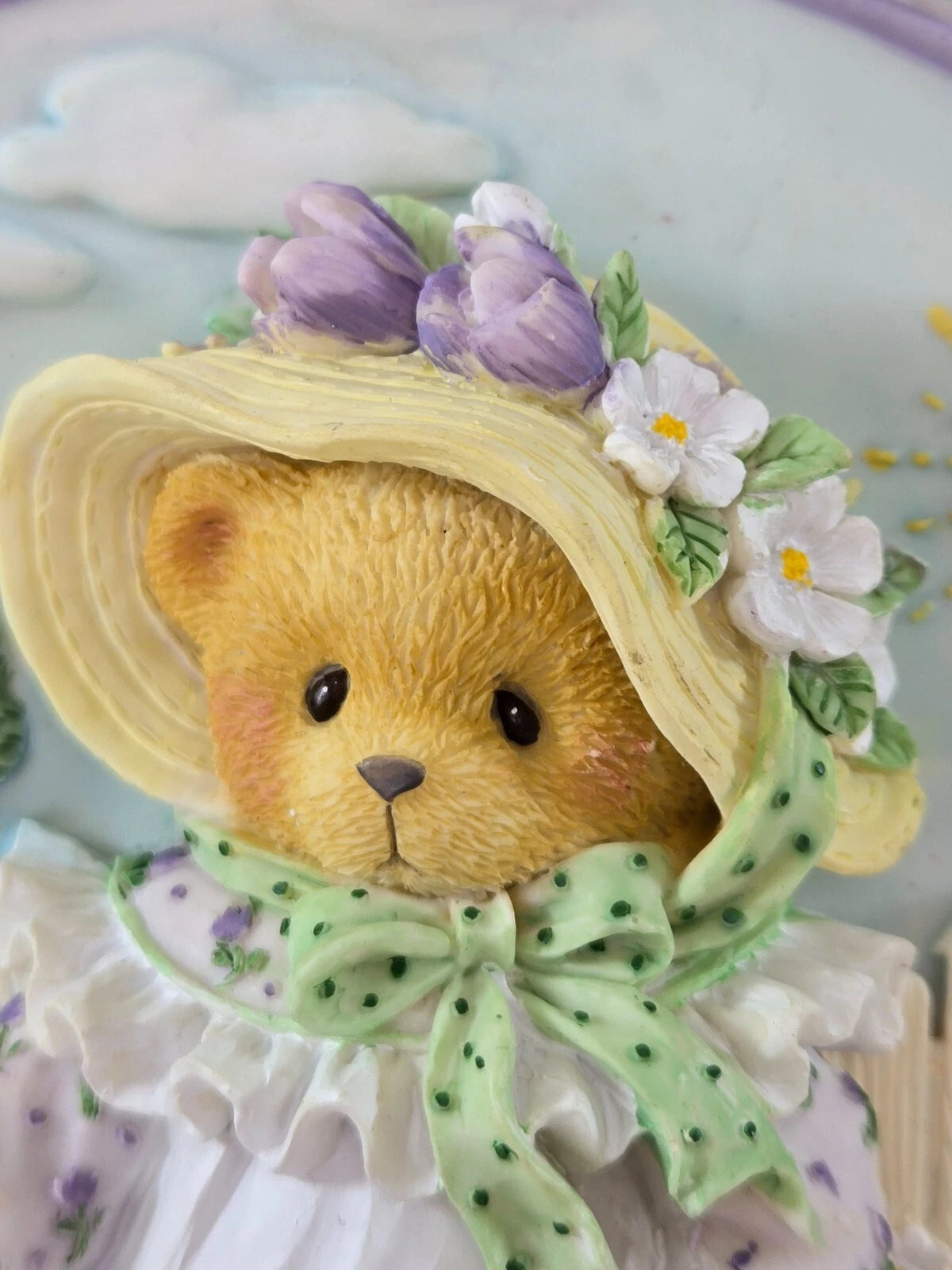Cherished Teddies Mother's Day Plate Dated 1997 203025 image 1