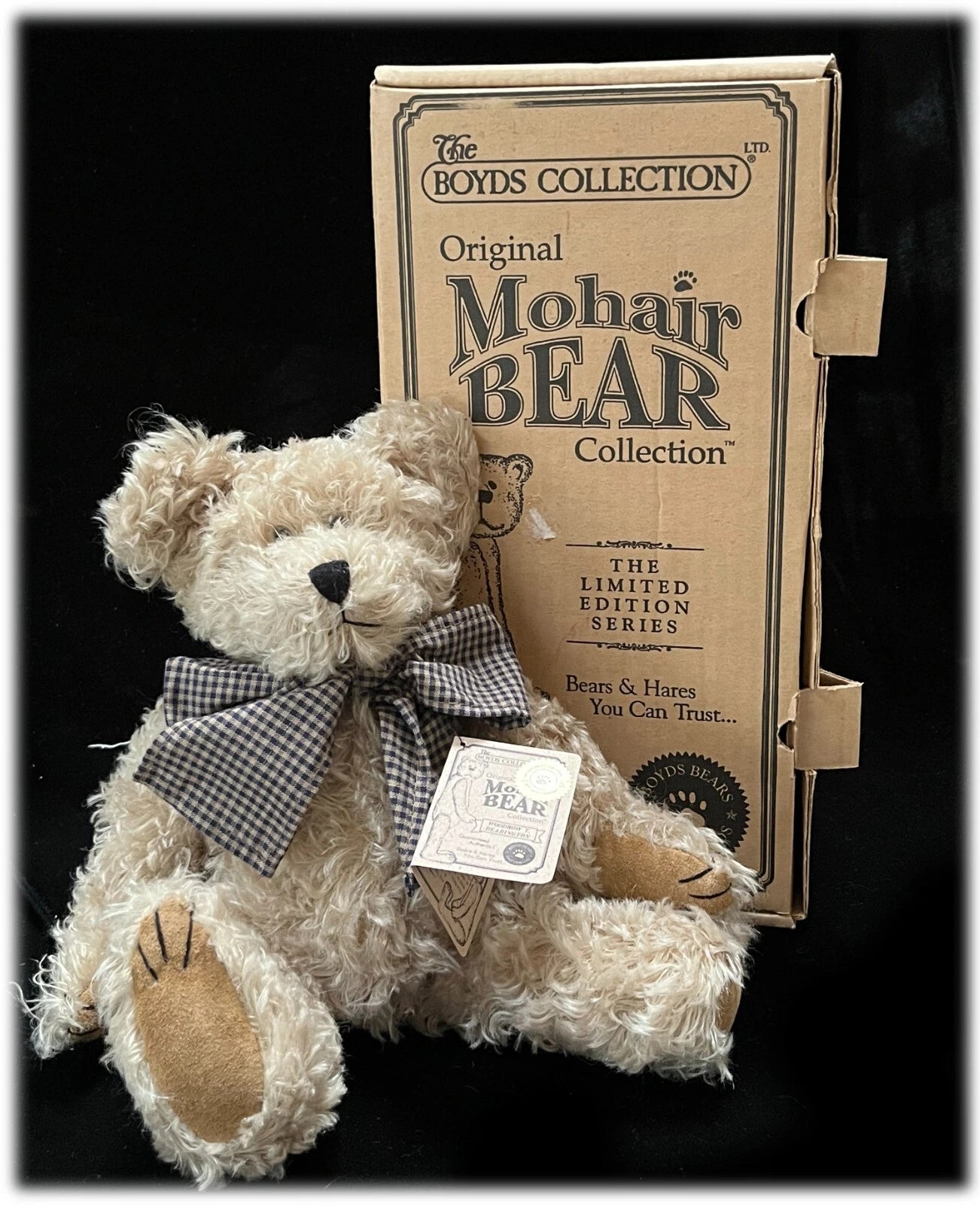 Boyds Mohair Woodrow T Bearington 12"  590041-03 image 4