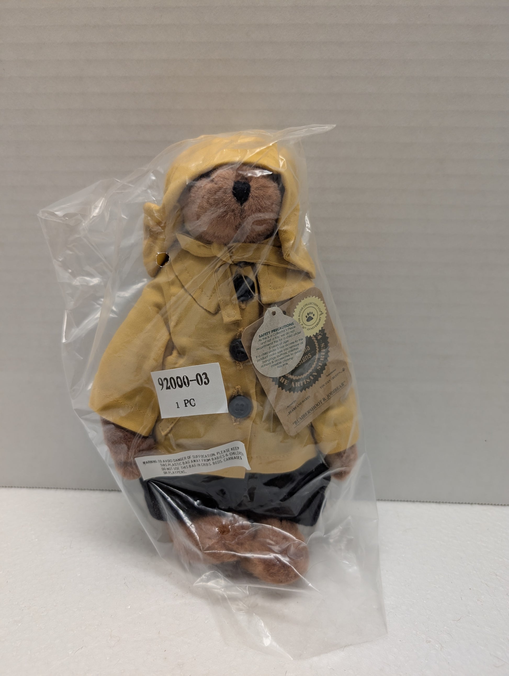 Boyds Bear Plush  Bumbershoot B Jodibear  92000-03 image 8