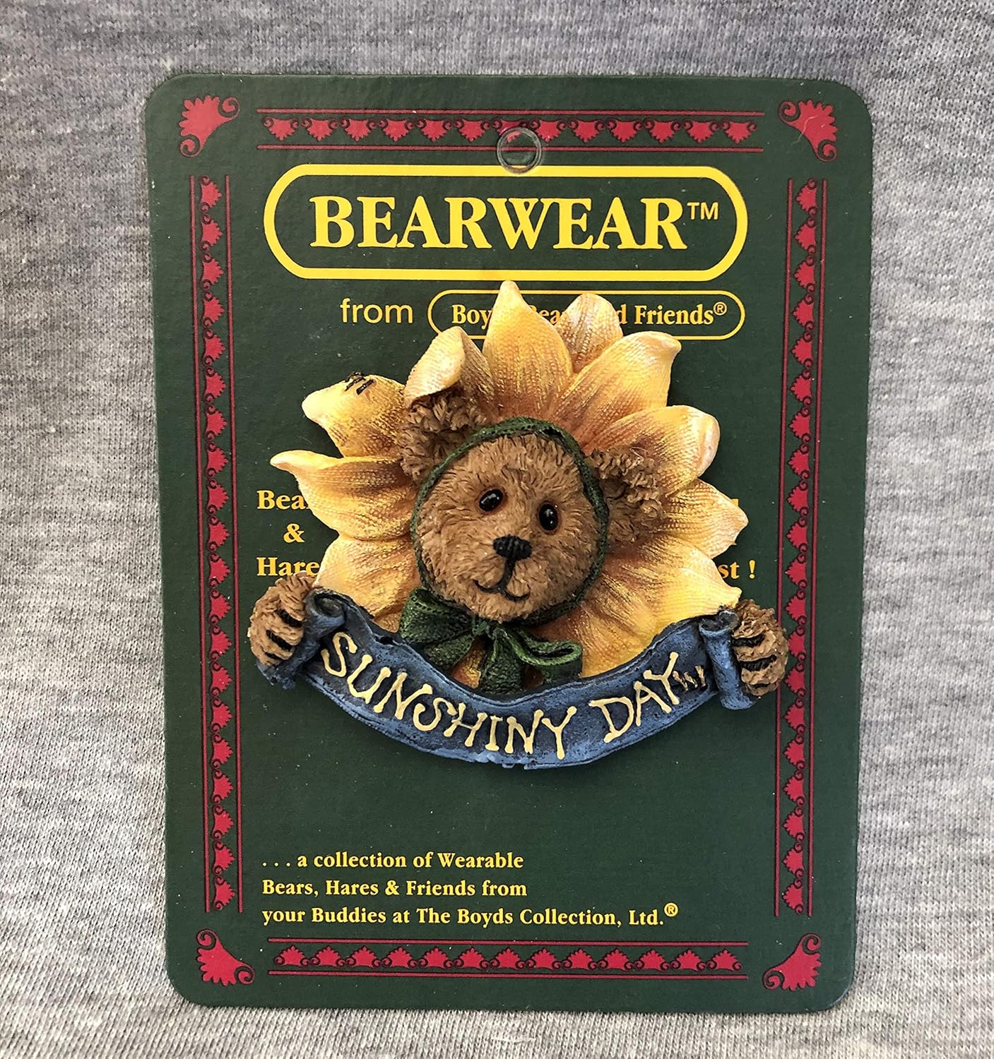 Boyds Pin Bearwear Posey B Goodcheer Lookin' Up 26154 image 1