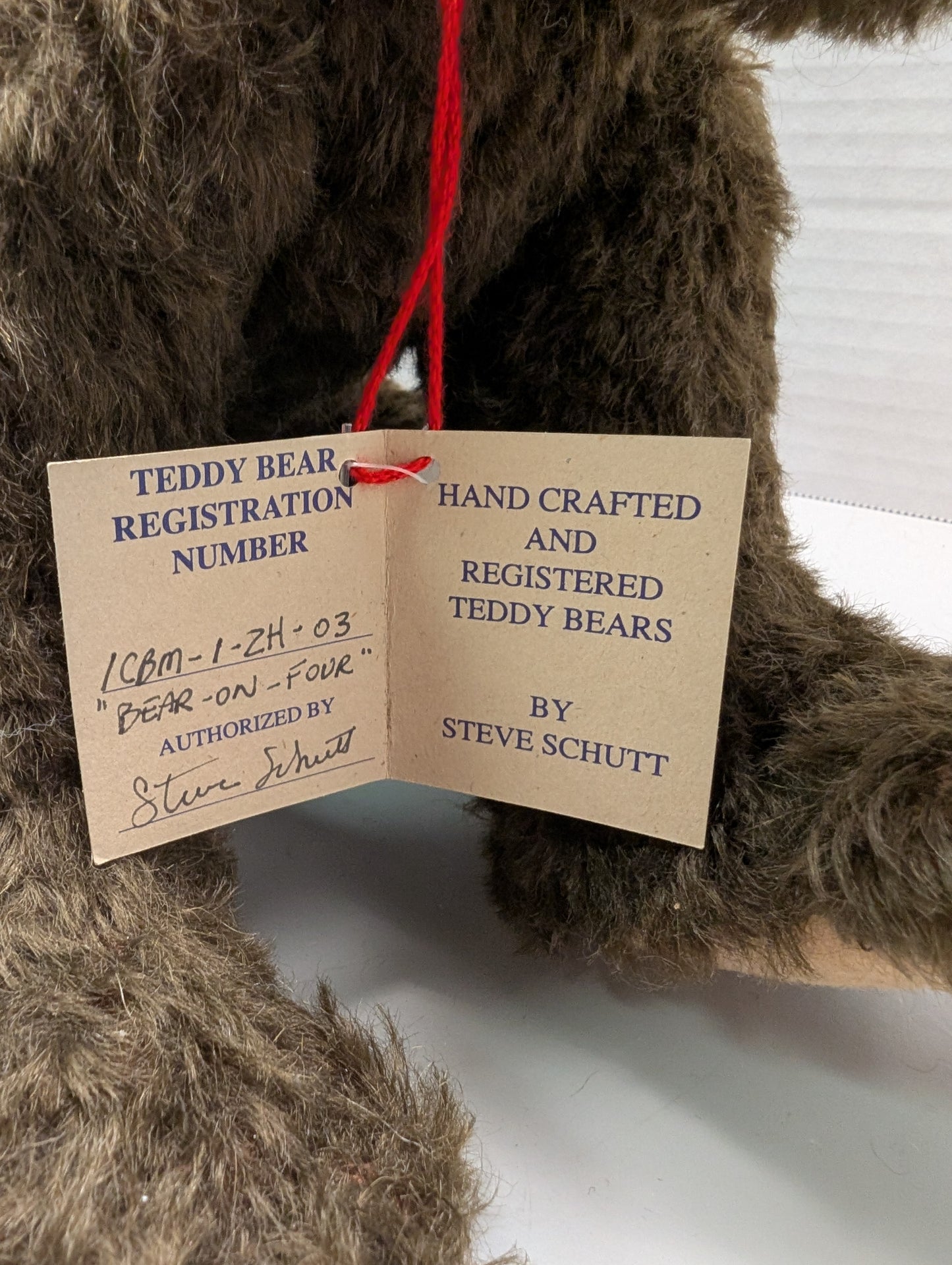 Artist BearEsence Designer Steve Schutt Bear on All 4's Timber image 2
