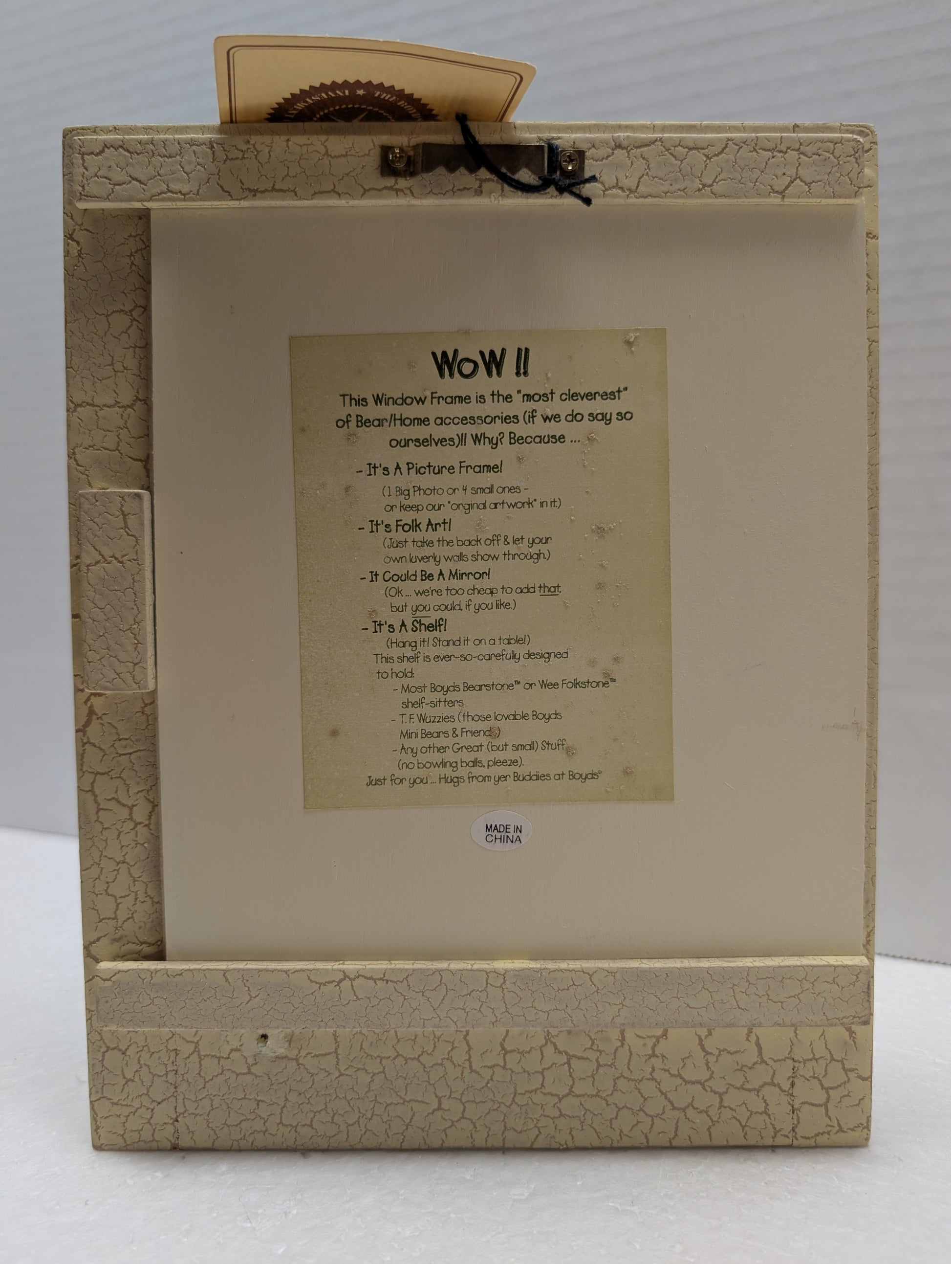 Boyds Window Frame 654852-10 image 1