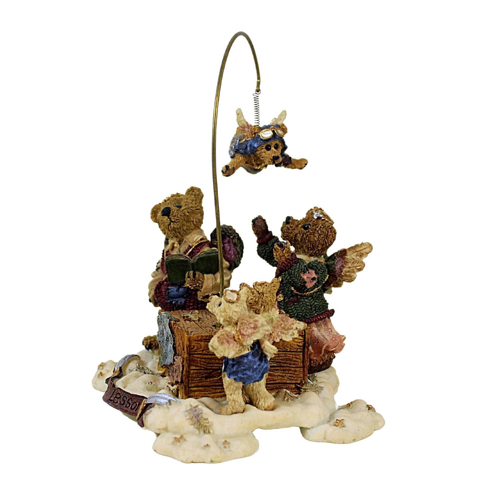 Boyds Bear Resin The Flying Lesson 227801 This end up image 3