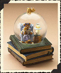 Boyds Waterglobe Bearstone Nanny & Tristan 270621 image 0