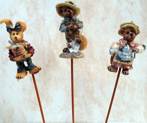 Boyds Accessories Boydsenbeary Plant Sticks (Liddy, Monty and Amelia) # 651400 image 0