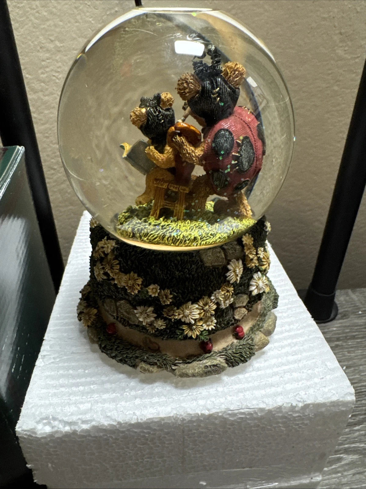 Boyds Waterglobe Bearstone Tweedle Bedeedle w.Leedle & Co 270555 image 7