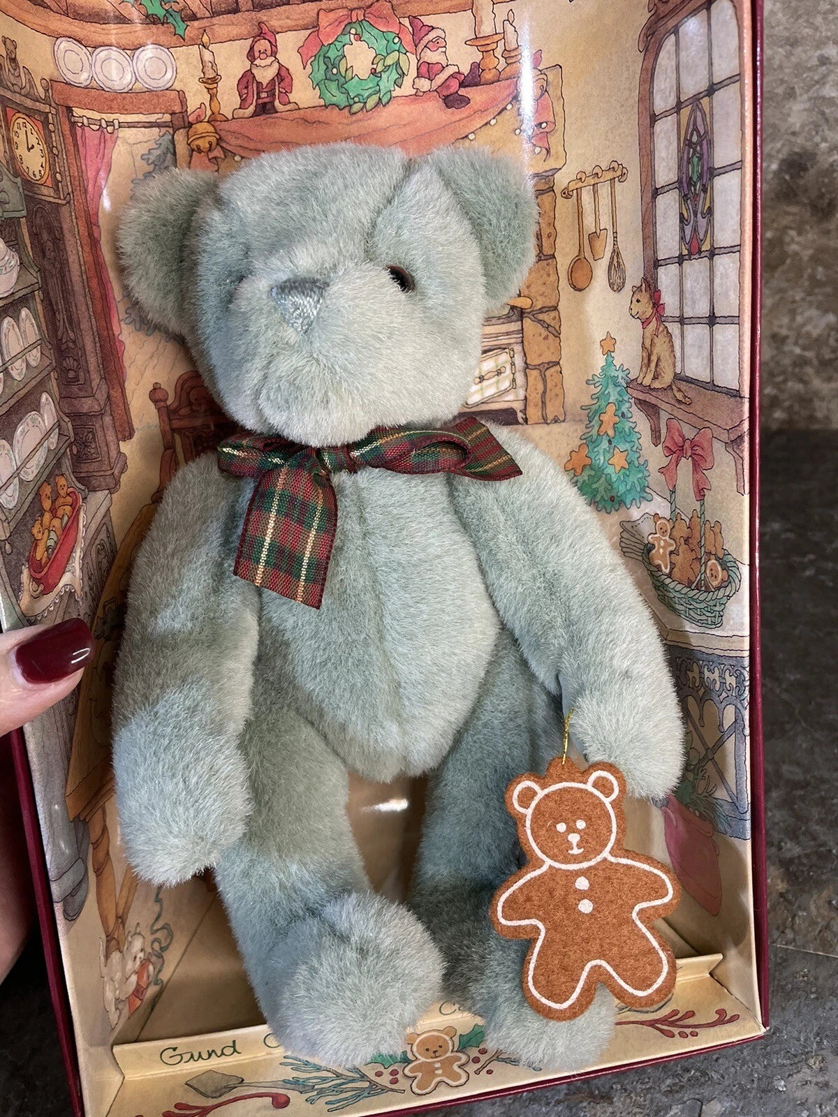 Gund Yulebeary Christmas Boxed Bear 1997 Collector's  Editon 8897 image 3
