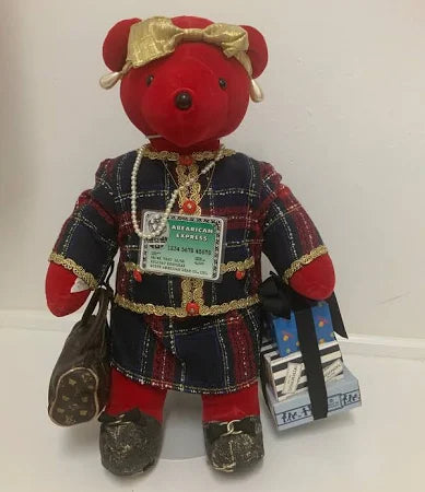North American Bear VIB 20"  VIB Xmas Shop Bear 1998 Limited Edition #3084 image 1
