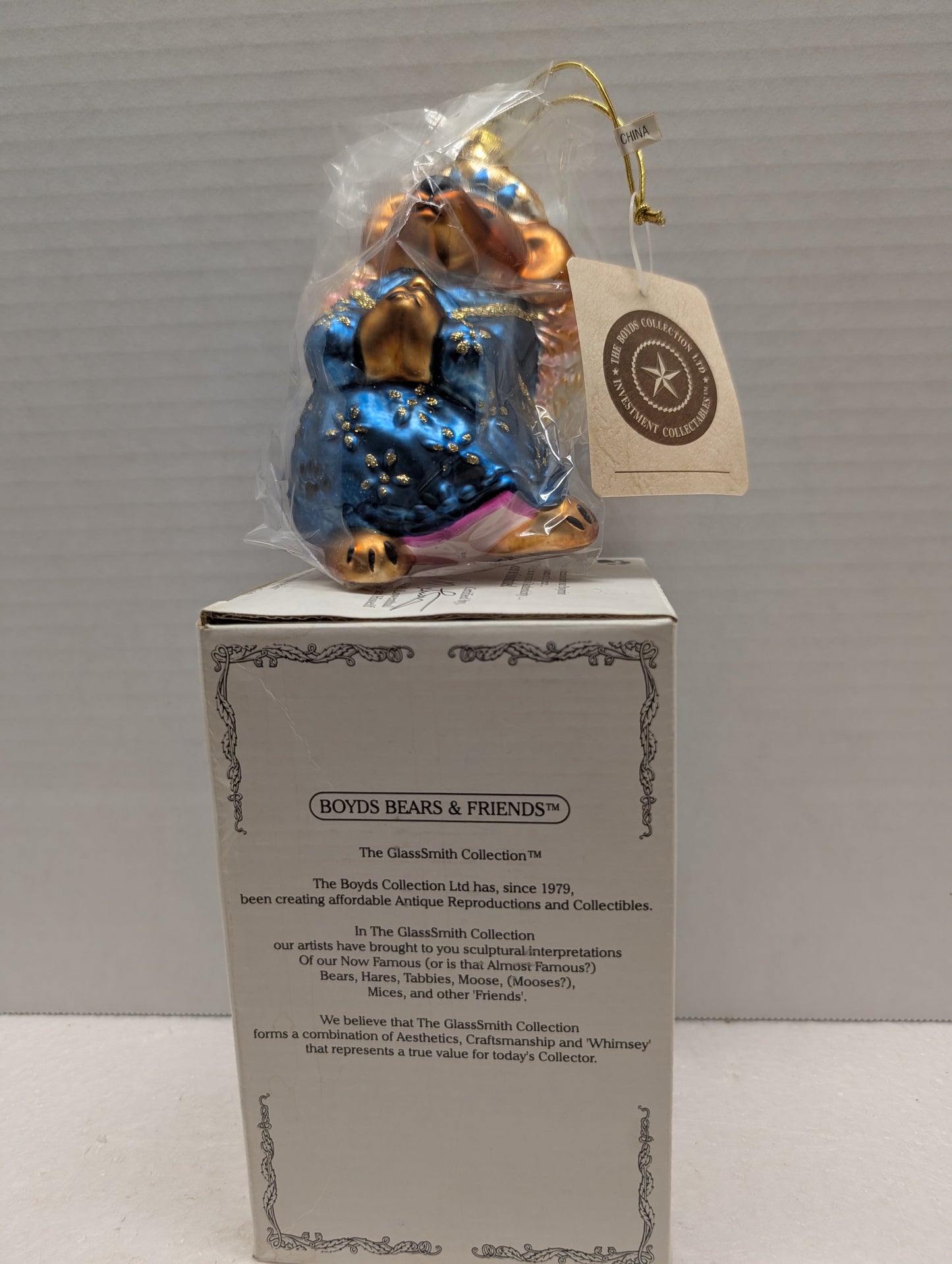 Boyds Glass Ornmanet Angel for QVC C45538-000628 image 1