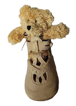 Boyds Bear Foot Friends Krissy  Blessed Christening 3.5" Boxed 641006 image 4