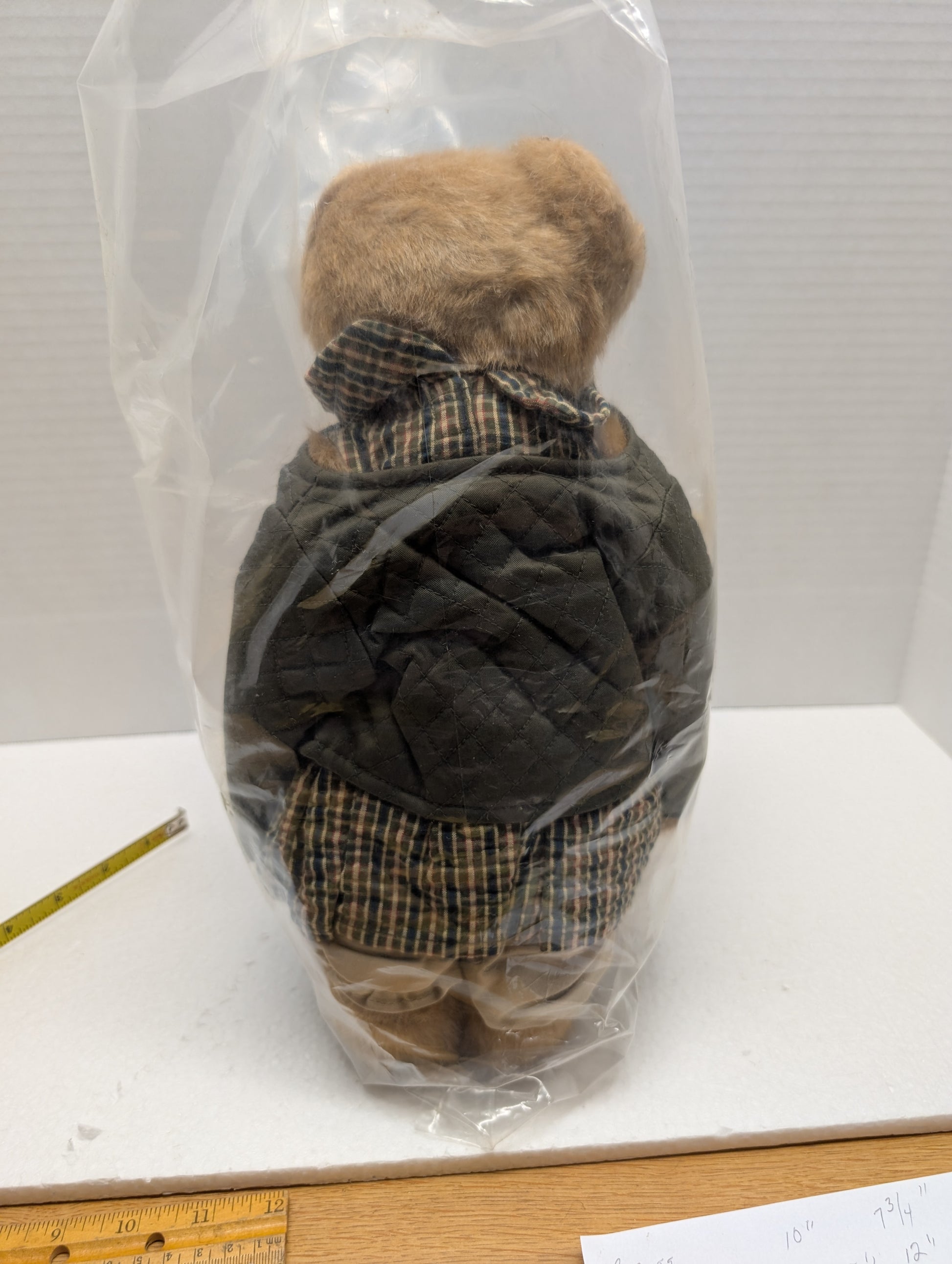 Boyds Bear Plush QVC 14 Bernadette Bearbucks & Piggy 99956V #C22621 QVC Ex image 3