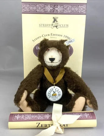 Steiff Club Bear Dicky 1935 Replica 1996/1997 420078 image 11