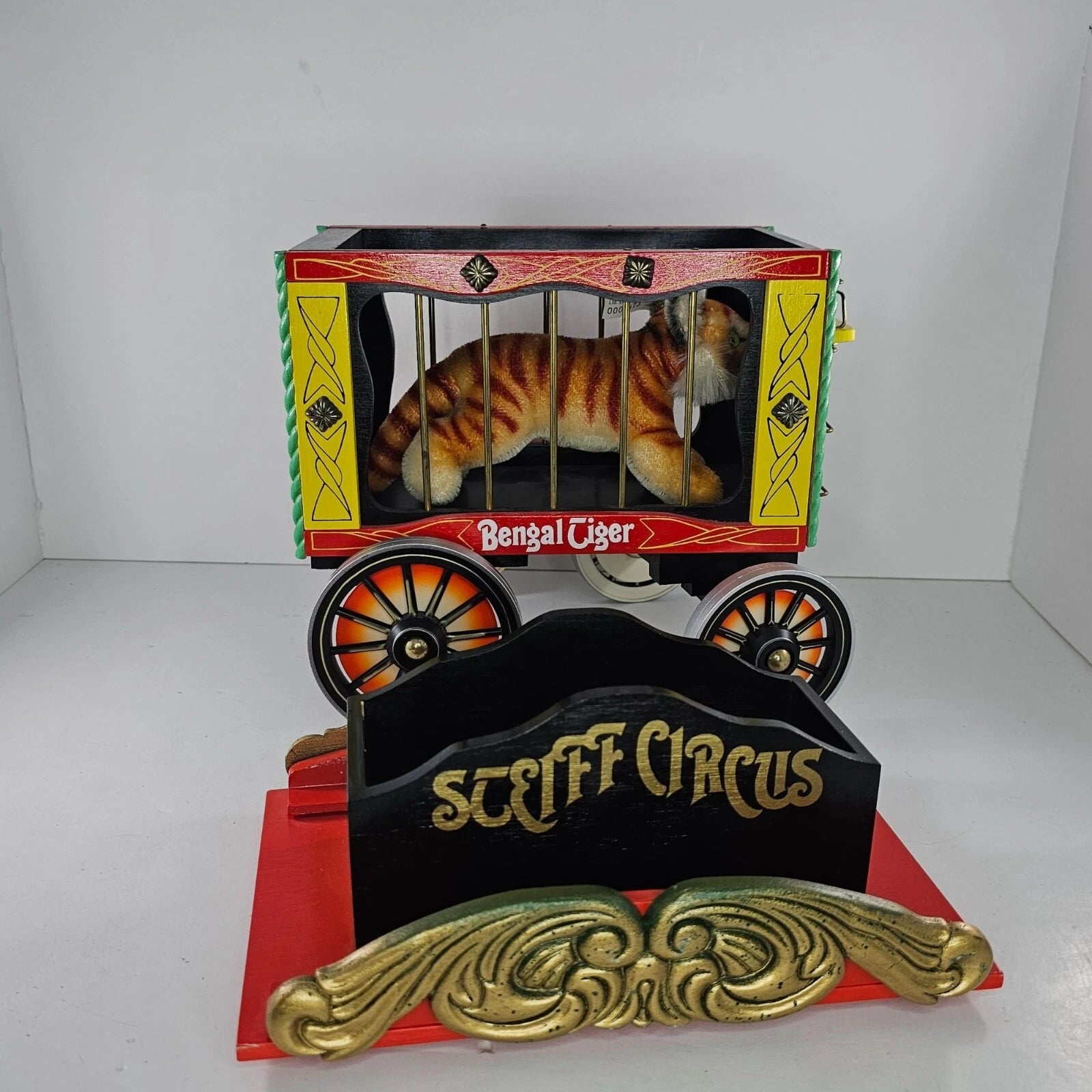 Steiff Bengal Tiger Circus Wagon 1990 image 10