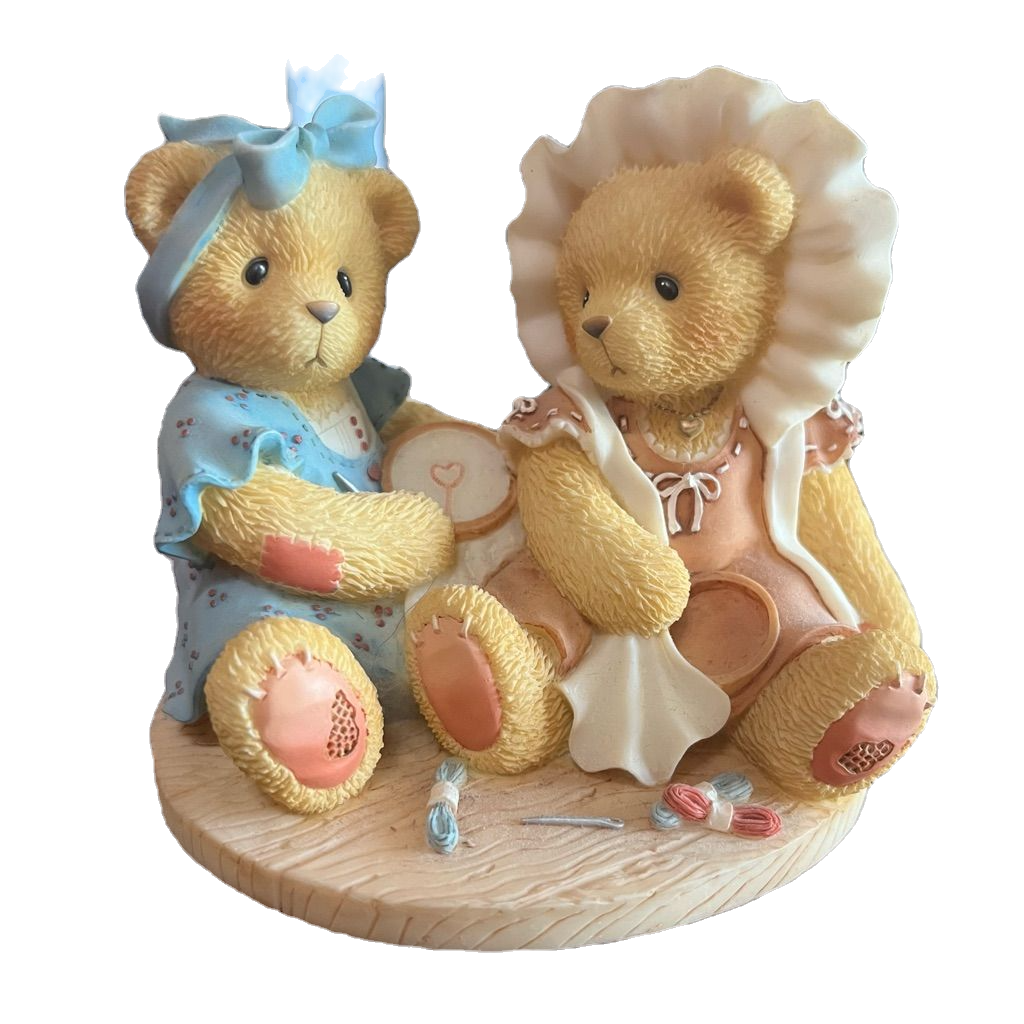 Cherished Teddies Justine & Janice Sisters & Friendship  Crafted w. Love 537810 image 7
