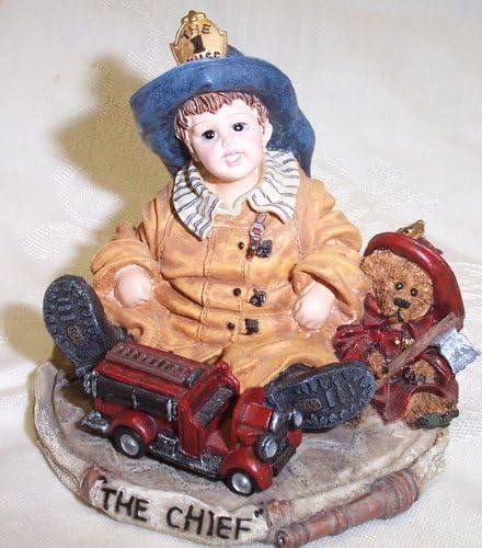 Boyds Dollstone Austin and Allen The fire Chief  #3534 image 0