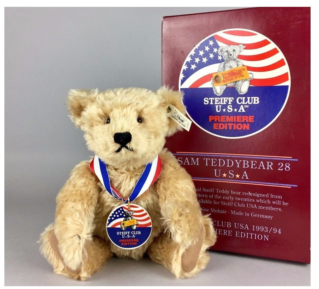 Steiff Club Patriotic  Sam Bear #420801 image 0