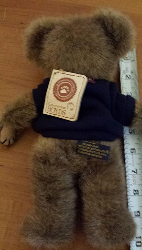 Boyds Bear Plush  Bear Lee Survivedit FOB   2001-85 image 1