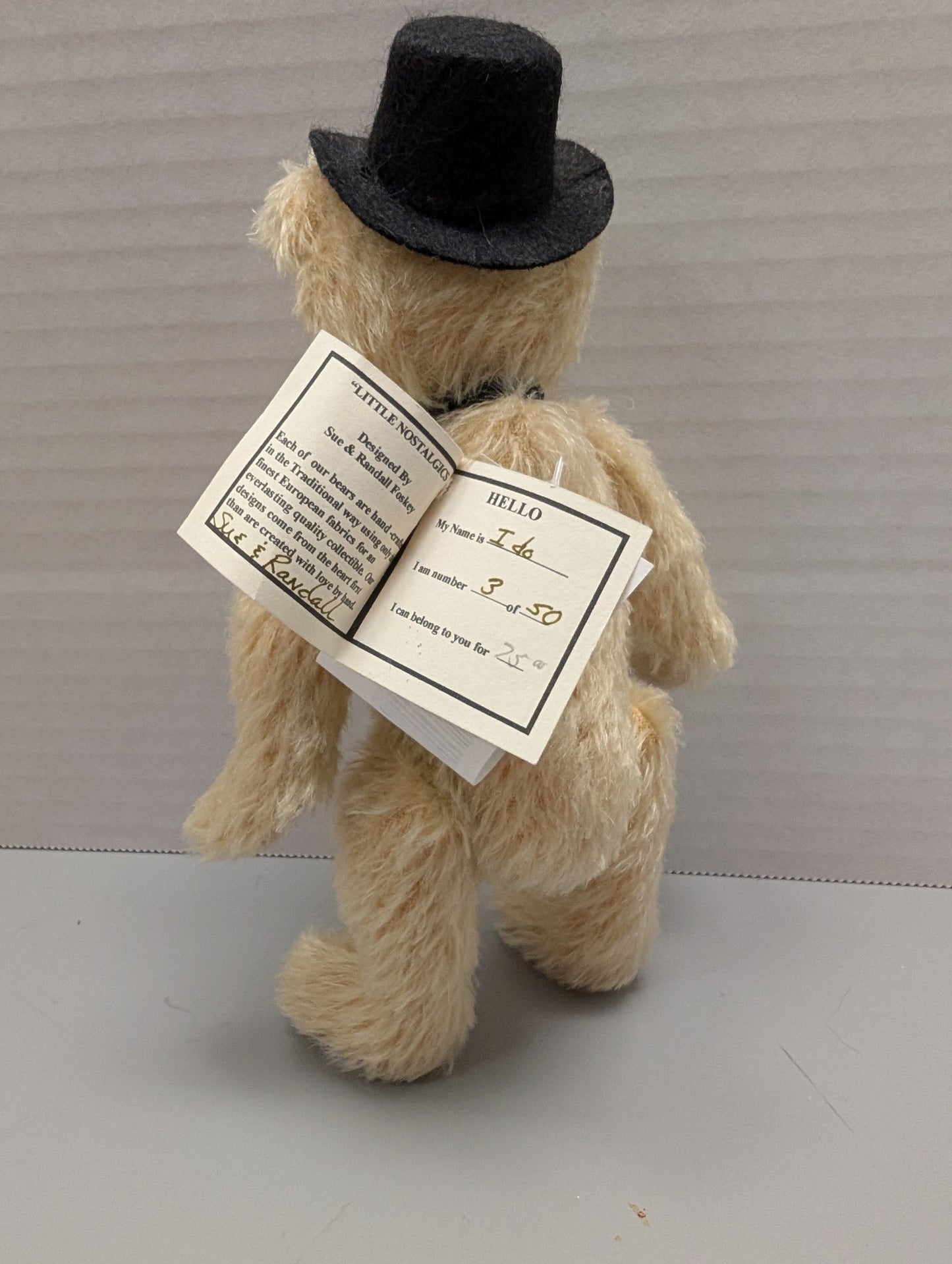 Artist Nostalgic Bear I Do Set 7 by Sue and Randall Foskey image 7