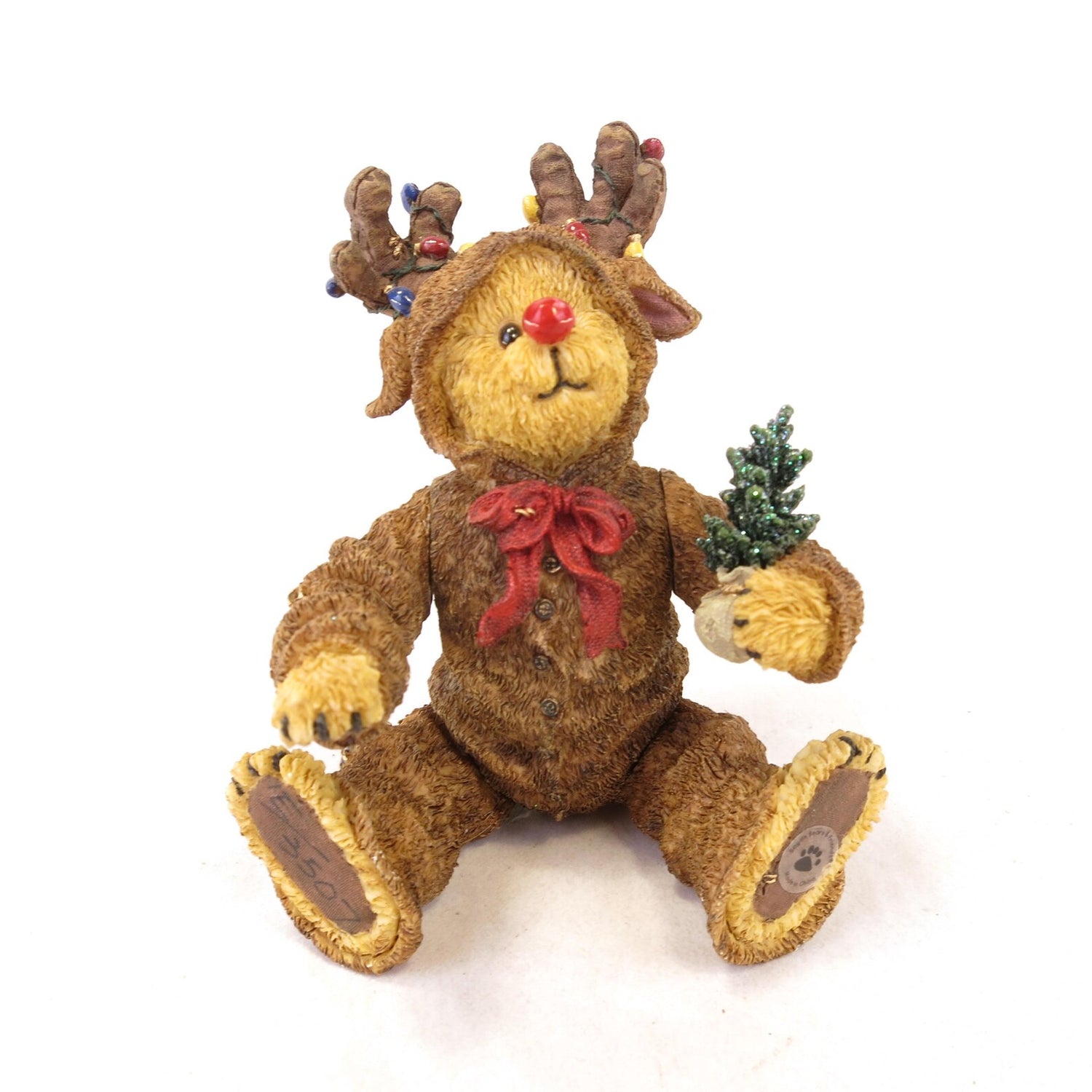 Boyds Shoebox Bears - 4.5" Rudy Reinbeary 3246 image 0