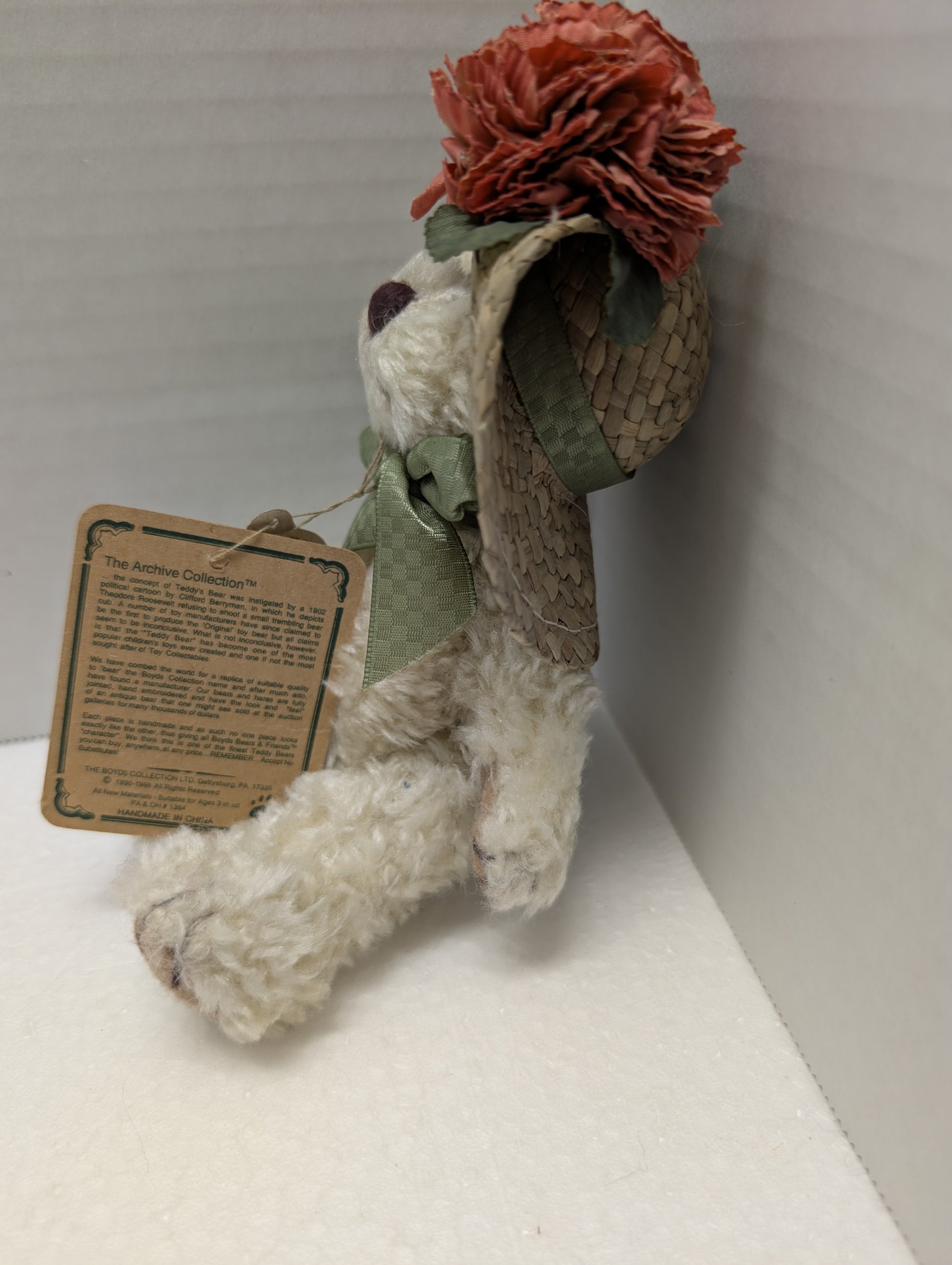 Boyds Bear Plush MINNIE HIGGENTHORPE 918441 Archive Bear Teddy image 2