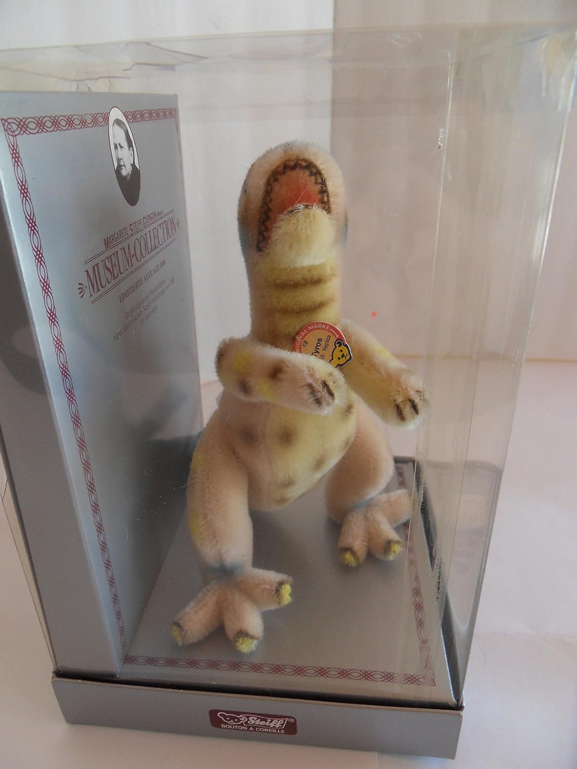 Steiff Tyros Tyrannosaur 1959 Museum Collection Replica made 1991 image 6