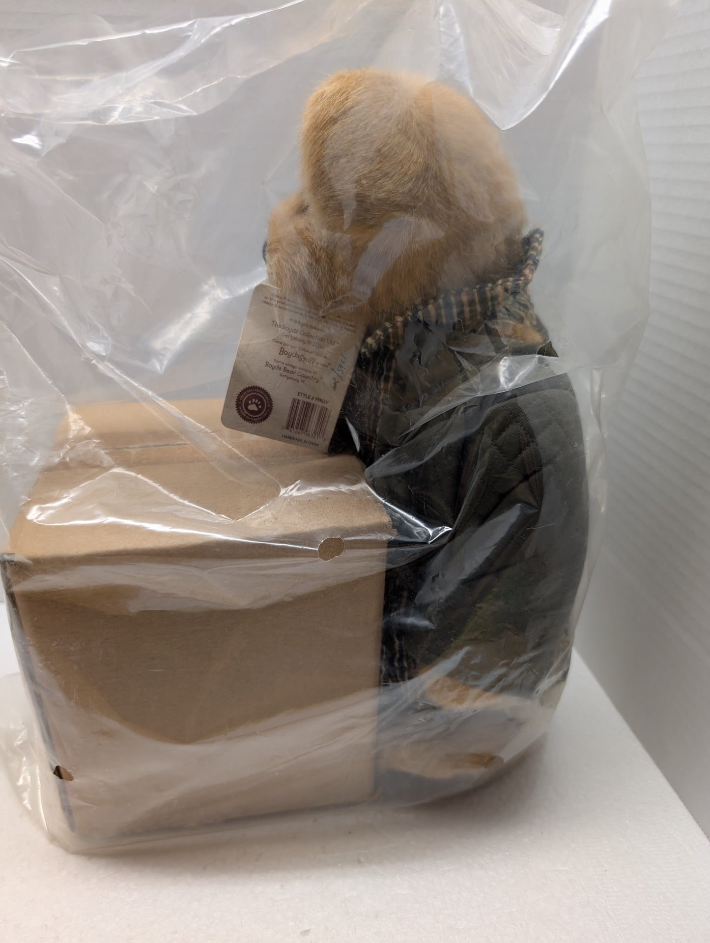 Boyds Bear Plush QVC 14 Bernadette Bearbucks & Piggy 99956V #C22621 QVC Ex image 2